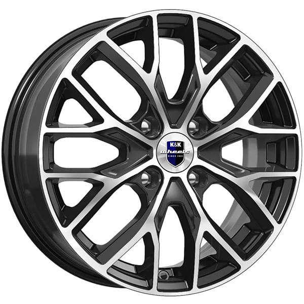 ДЛ 4*114.3 16*6 D67.1 ET40 К&К Лилиом Алмаз черный